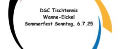 Sommerfest 6.7.25
